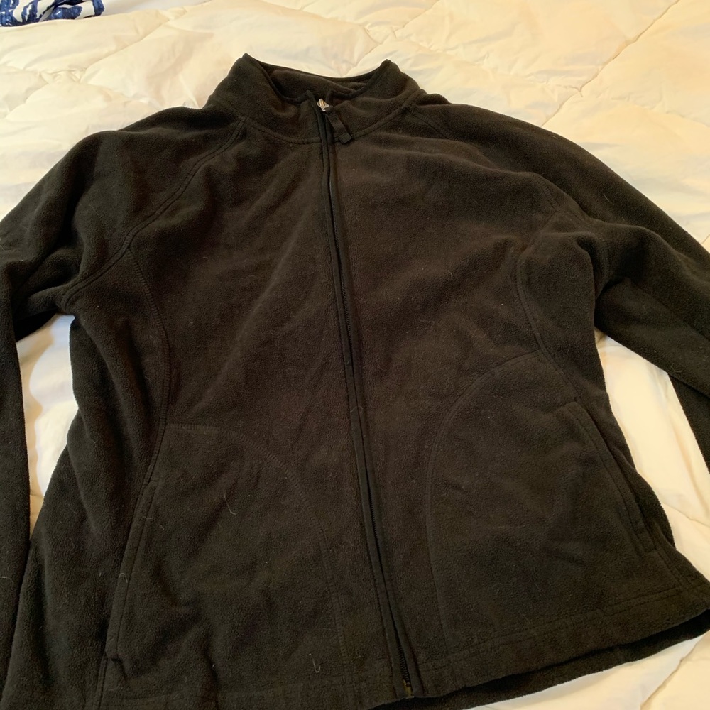 Black zip up